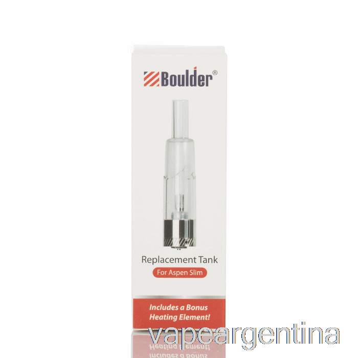 Boulder Aspen Slim Tanque De Repuesto Vape Argentina